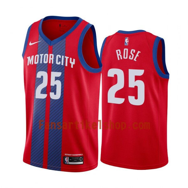 NBA Detroit Pistons Trikot Derrick Rose 25 Nike 2019-2020 City Edition Swingman - Herren